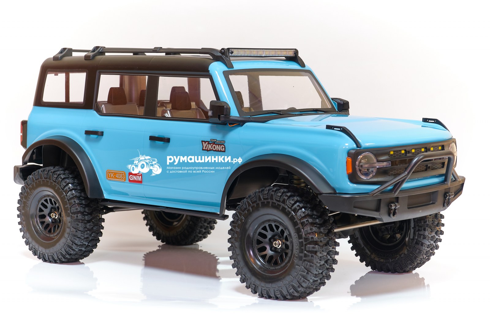 Трофи радиоуправляемая модель Yikong 4083V3 1/8 crawler Bronco RTR  YK-4083V3 Купить с доставкой